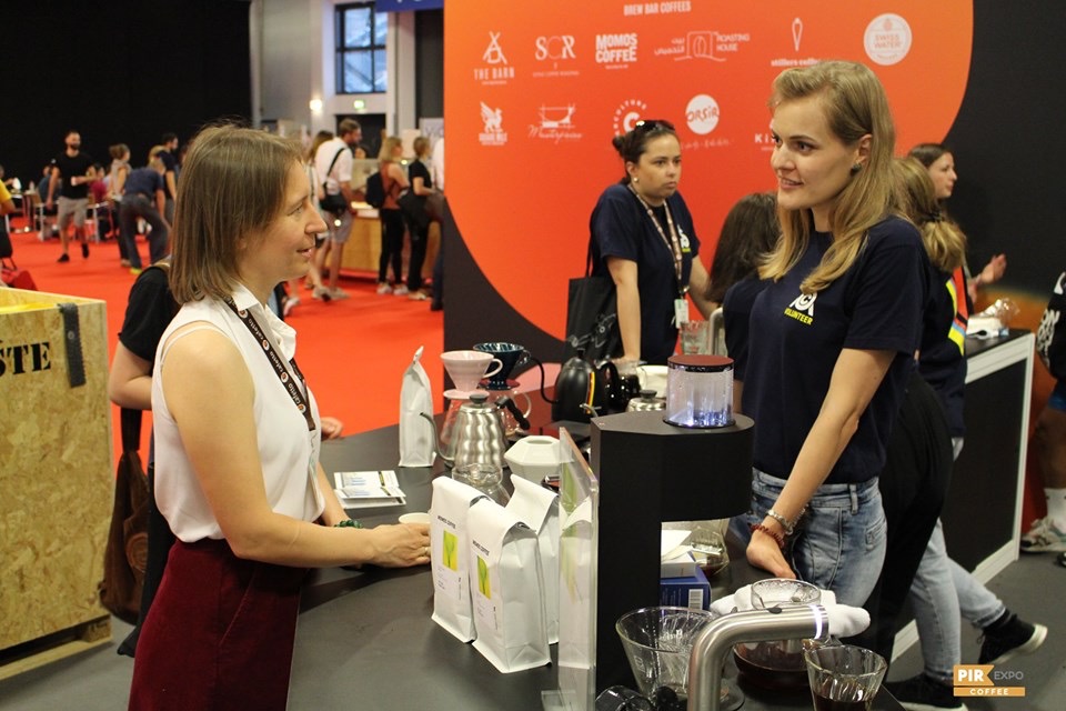 Волонтерство на выставке World of Coffee в Берлине